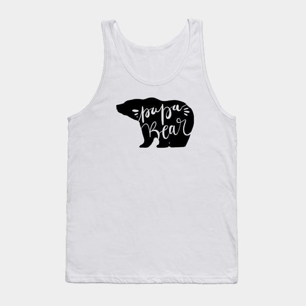 Papa bear Tank Top by ales888